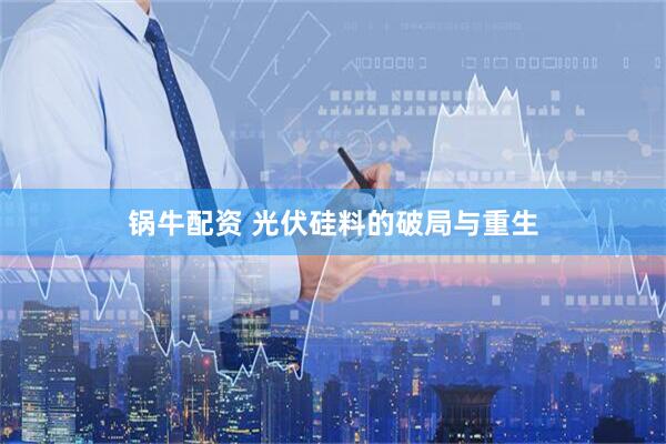 锅牛配资 光伏硅料的破局与重生