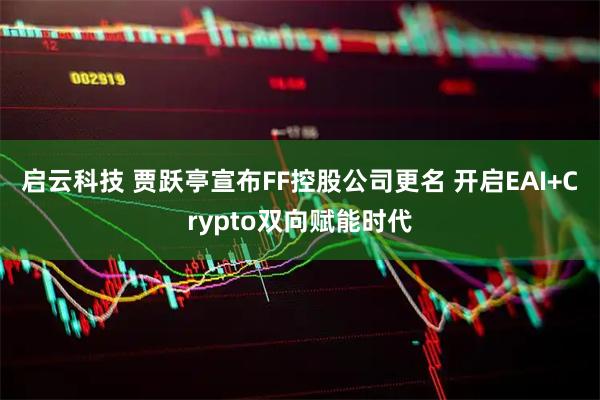 启云科技 贾跃亭宣布FF控股公司更名 开启EAI+Crypto双向赋能时代