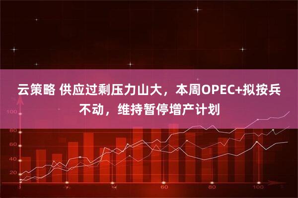 云策略 供应过剩压力山大，本周OPEC+拟按兵不动，维持暂停增产计划